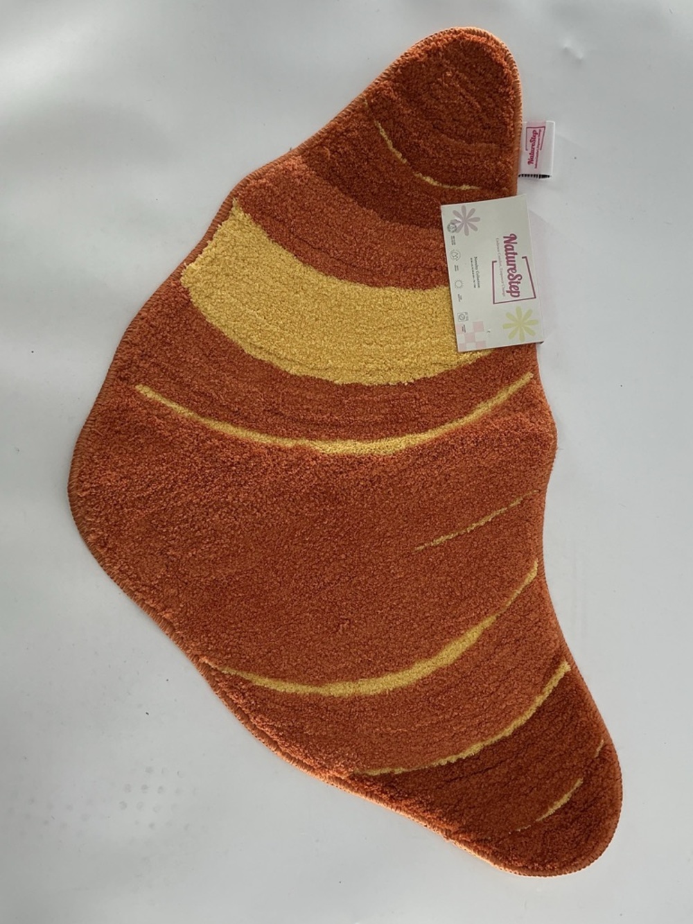 Naturestep Croissant Bath Mat Rug.